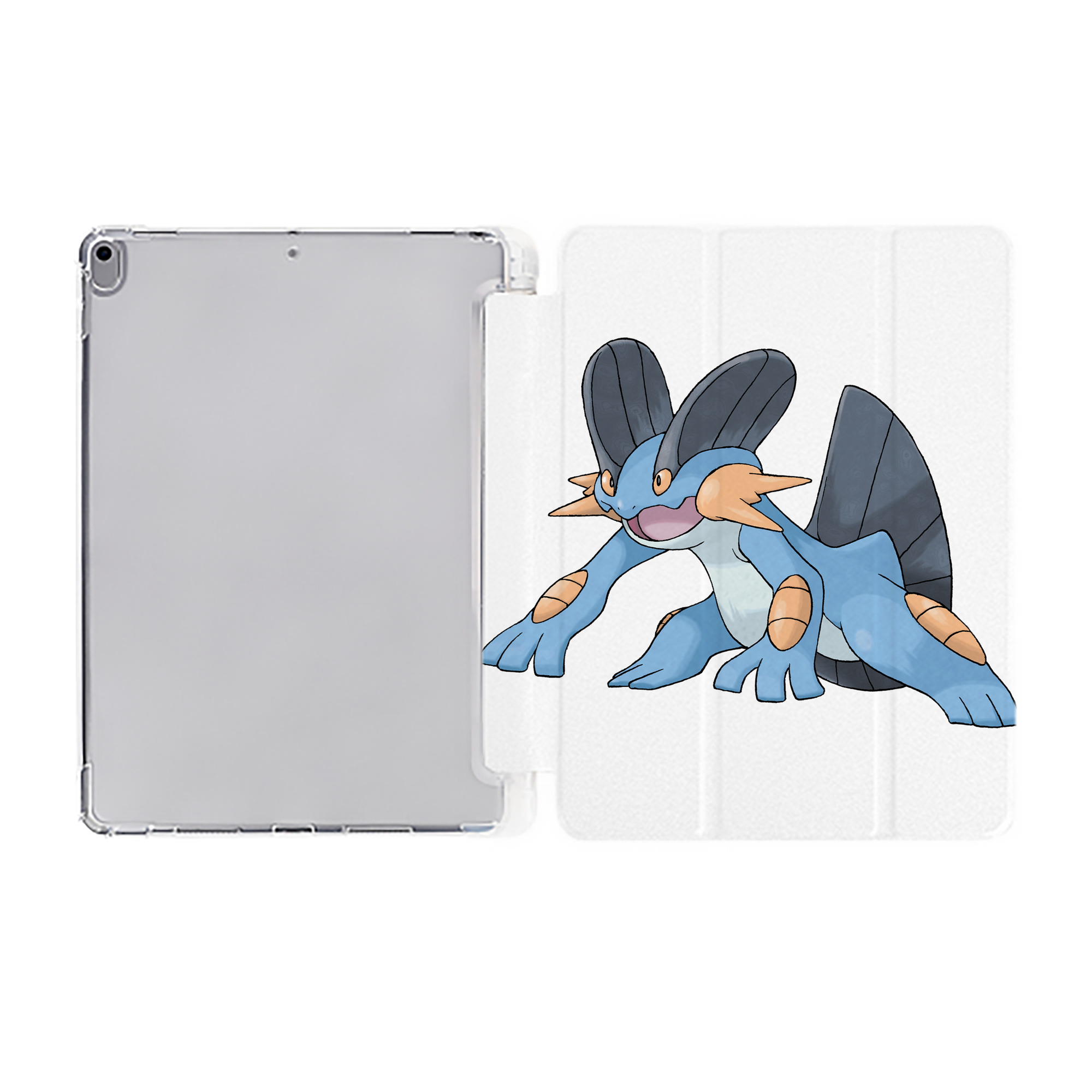 （画像用） ポケットモンスター Pokémon IPad ケース ペン収納付き 三つ折りスタンド PUレザー×シリコン 対応機種9.5/10.5/10.9インチ